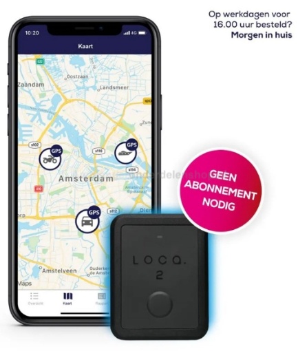 Afbeeldingen van GPS Tracker Loca 2  Geen abonnement!