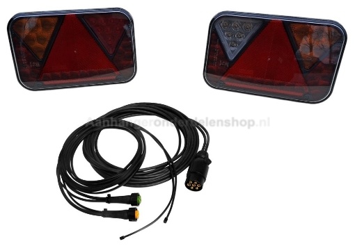 Afbeeldingen van Verlichtingset LED FT-270  7.5M/DC 20CM