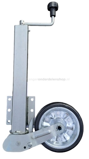 Afbeeldingen van Neuswiel DTR V60MM aut. Opklapbaar 250KG