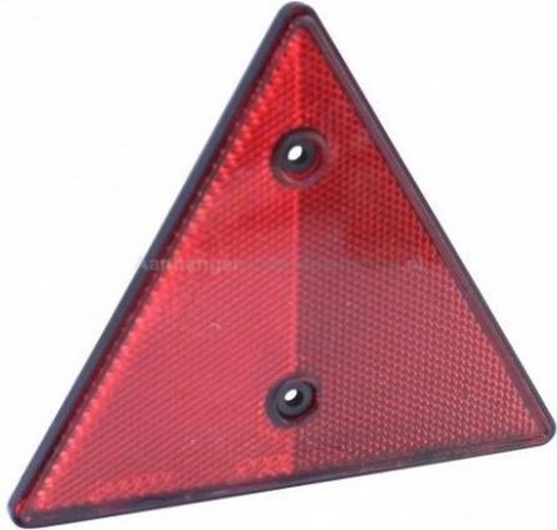 Afbeeldingen van Reflector Driehoek Rood 160 x 160MM