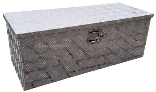 Afbeeldingen van Disselkist 850x350x320MM Aluminium